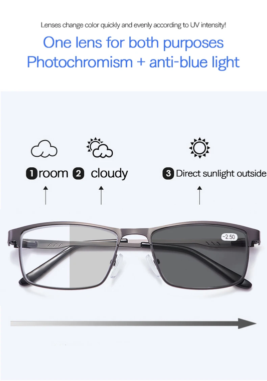 Lunette MT photochromique anti reflet